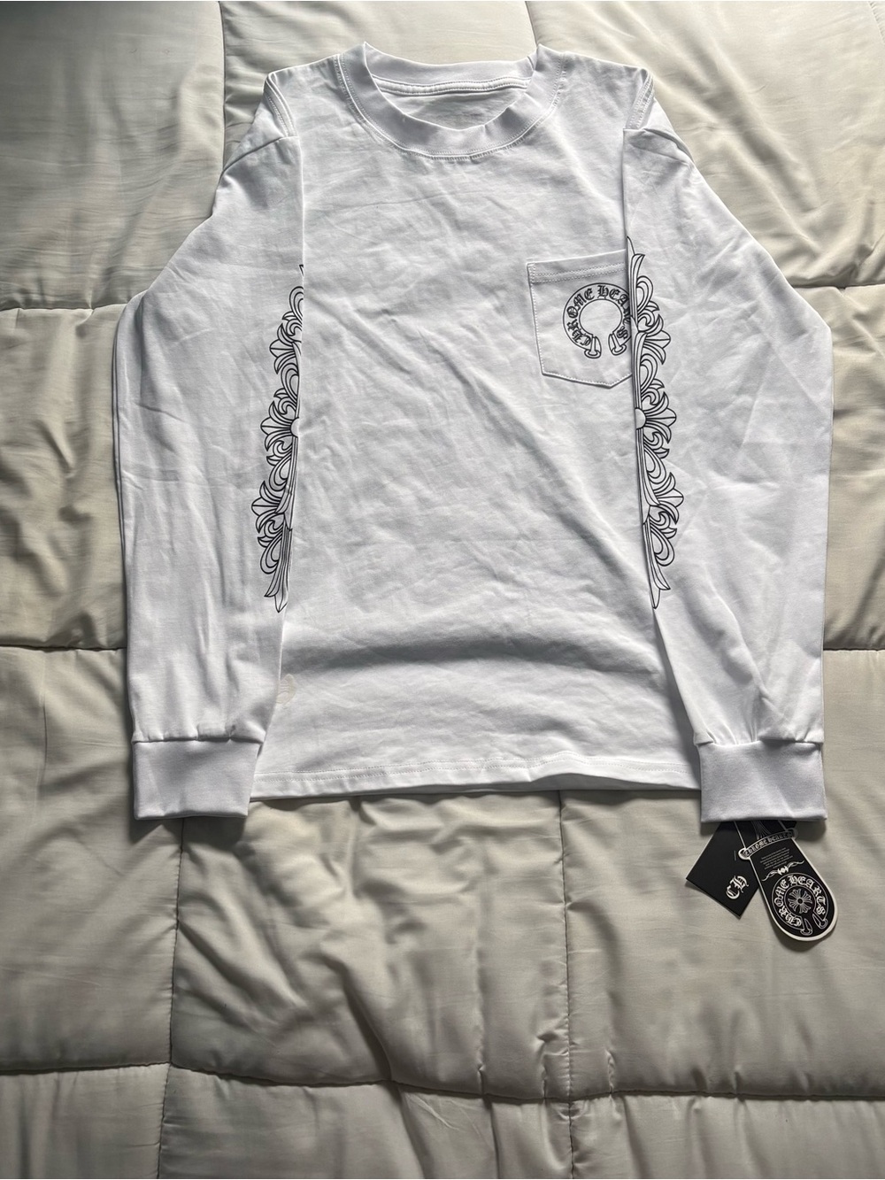 White Chrome Hearts Long Sleeve